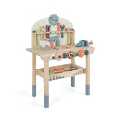 Children's Tool Bench Toy Rebecca Mobili Bacaba From 3 years Wood Multicolor 79,5x59,5x29,5