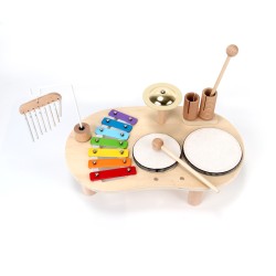 Children's Musical Instruments Toy Rebecca Mobili Yaya From 3 years Wood Multicolor 8x39x23