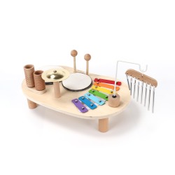 Jeu d’Instruments Musicaux pour Enfants Rebecca Mobili Yaya À partir de 3 ans Bois Multicolore 8x39x23