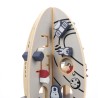 Children's Space Rocket Toy Rebecca Mobili Pimelea From 3 years Wood Multicolor 30x22x22