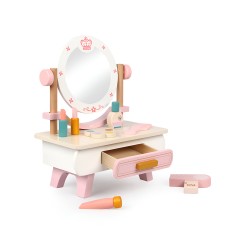 Jeu de Table de Maquillage pour Enfants Rebecca Mobili Kafal À partir de 3 ans Bois Multicolore 36x29,5x18