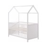 Kinderbed Rebecca Mobili Seben 154,5x142,5x74,5 Grenen Wit Lichtbruin Scandinavisch