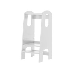 Torre Montessori Rebecca Mobili Siris 86x41x38 MDF Branco Escandinavo