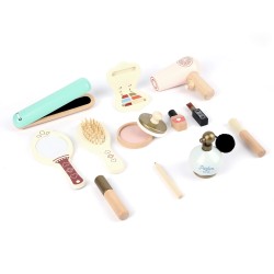 Kinder-Make-up-Set Spielzeug Rebecca Mobili Yirisi Ab 3 Jahren Holz Mehrfarbig