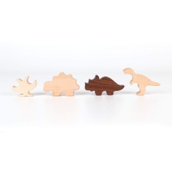 Gioco Set Foresta e Dinosauri per Bambini Rebecca Mobili Kunzea Dai 3 anni Legno Multicolore