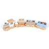 Children's Montessori Train Toy Rebecca Mobili Tiris From 3 years Wood Multicolor