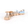 Children's Montessori Train Toy Rebecca Mobili Tiris From 3 years Wood Multicolor