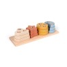 Children's Montessori Truck Toy Rebecca Mobili Keyaki From 3 years Wood Multicolor