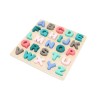 Gioco Puzzle Lettere Alfabeto per Bambini Rebecca Mobili Jambo Dai 3 anni Legno Multicolore 2,5x30x30