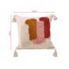 Rebecca Mobili Federa in poliestere e cotone 45x45 bianco crema