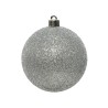 Palline per Albero di Natale Rebecca Mobili Hanzal Ø 6/8/10 Plastica Grigio Argento SET 26 pz