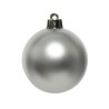 Palline per Albero di Natale Rebecca Mobili Hanzal Ø 6/8/10 Plastica Grigio Argento SET 26 pz