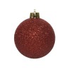 Palline per Albero di Natale Rebecca Mobili Fakra Ø 6/8/10 Plastica Rosso SET 26 pz