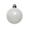 Palline per Albero Rebecca Mobili Ekop Ø 4/6/10 Plastica Bianco SET 32 pz