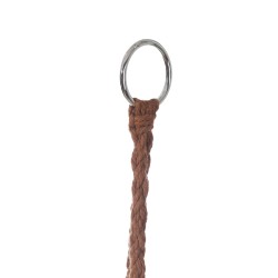 Hangstoel Rebecca Mobili Astelia 120x80x60 Polykatoen Staal Bruin Boho