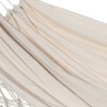 Hamaca de Jardín Rebecca Mobili Daylily 200x150 Polialgodón Lona Beige Boho