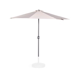 Parasol Rebecca Mobili Abuliton 235x270x135 Stal Poliester Beżowy Nowoczesny