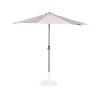 Parasol Rebecca Mobili Abuliton 235x270x135 Stal Poliester Beżowy Nowoczesny