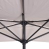 Parasol Rebecca Mobili Abuliton 235x270x135 Steel Polyester Beige Modern