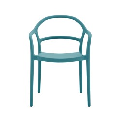 Chair Rebecca Mobili Aeonio 81x57x51,5 Polypropylene Petroleum blue Modern