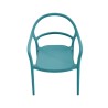 Chair Rebecca Mobili Aeonio 81x57x51,5 Polypropylene Petroleum blue Modern