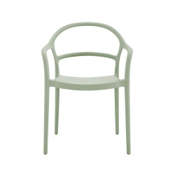 Chair Rebecca Mobili Harif 81x57x51,5 Polypropylene Light Green Modern