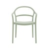 Chair Rebecca Mobili Harif 81x57x51,5 Polypropylene Light Green Modern