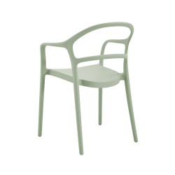 Chair Rebecca Mobili Harif 81x57x51,5 Polypropylene Light Green Modern