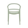 Chair Rebecca Mobili Harif 81x57x51,5 Polypropylene Light Green Modern