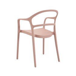 Chair Rebecca Mobili Dahyl 81x57x51,5 Polypropylene Pink Modern