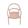 Chair Rebecca Mobili Dahyl 81x57x51,5 Polypropylene Pink Modern