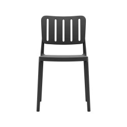 Chair Rebecca Mobili Athel 82x42x53 Polypropylene Black Modern