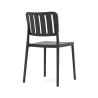 Chair Rebecca Mobili Athel 82x42x53 Polypropylene Black Modern