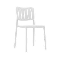 Chair Rebecca Mobili Bajra 82x42x53 Polypropylene White Modern