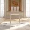 Chair Rebecca Mobili Koiralo 82x42x53 Polypropylene Taupe Modern