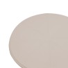 High Table Rebecca Mobili Naqel 105x60x60 Polypropylene Taupe Modern