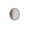 Specchio Rebecca Mobili Anbar 60x60x2 Truciolato Vetro Grigio Scuro Moderno