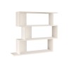 Libreria Pensile Rebecca Mobili Shair 88x104x27 Truciolato Bianco  Moderno