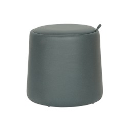 RE7239 Sgabello rotondo con contenitore blue