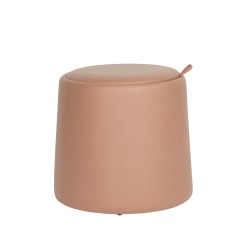 RE7240 Sgabello rotondo con contenitore rosa