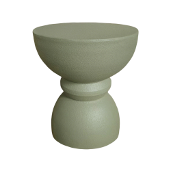 Sofatisch Moderner  Rebecca Mobili Serpentine 42,5x35x35 cm MGO Grün