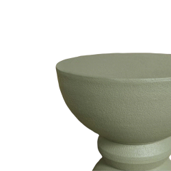 Sofatisch Moderner  Rebecca Mobili Serpentine 42,5x35x35 cm MGO Grün