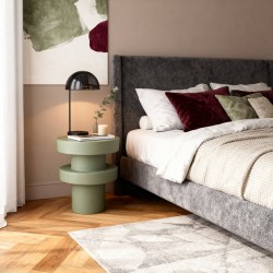 Couchtisch Rebecca Mobili Serenox 45x33x33 cm MGO Grün Moderner