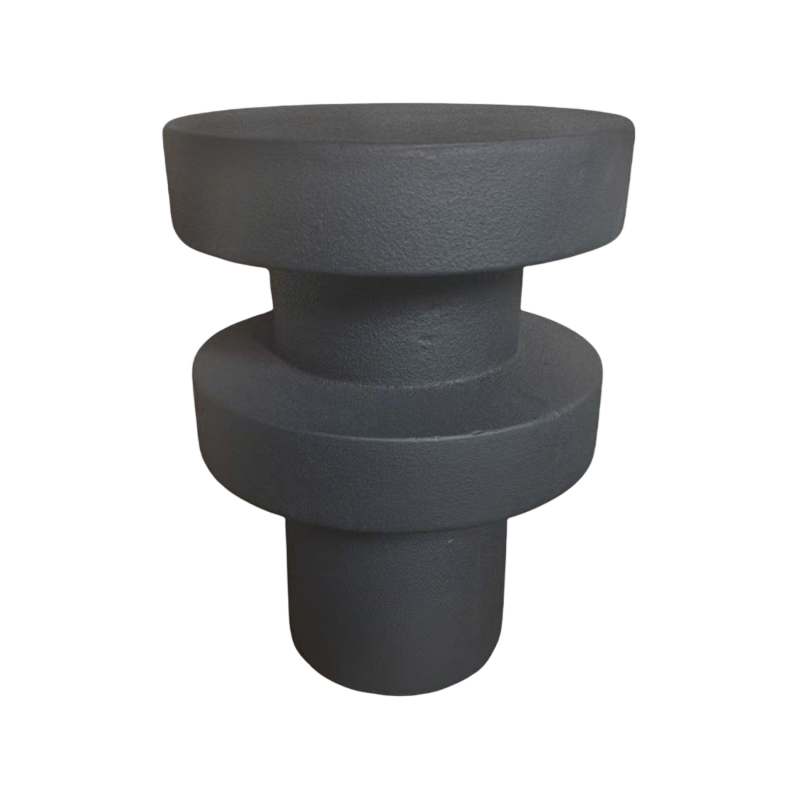 Couchtisch Rebecca Mobili Basen 45x33x33 cm MGO Schwarz Moderner