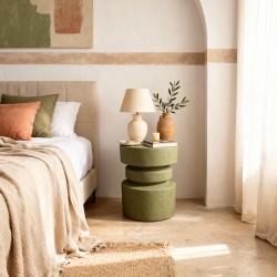 Couchtisch Rebecca Mobili Ereno 46x35x35 cm MGO Grün Moderner