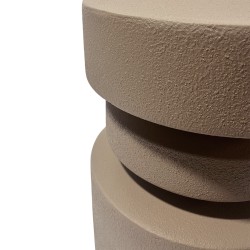 Couchtisch Rebecca Mobili Taren 46x35x35 cm MGO Mokka Modern