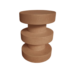 Couchtisch Rebecca Mobili Draven 45x33x33 cm MGO Braun Modern