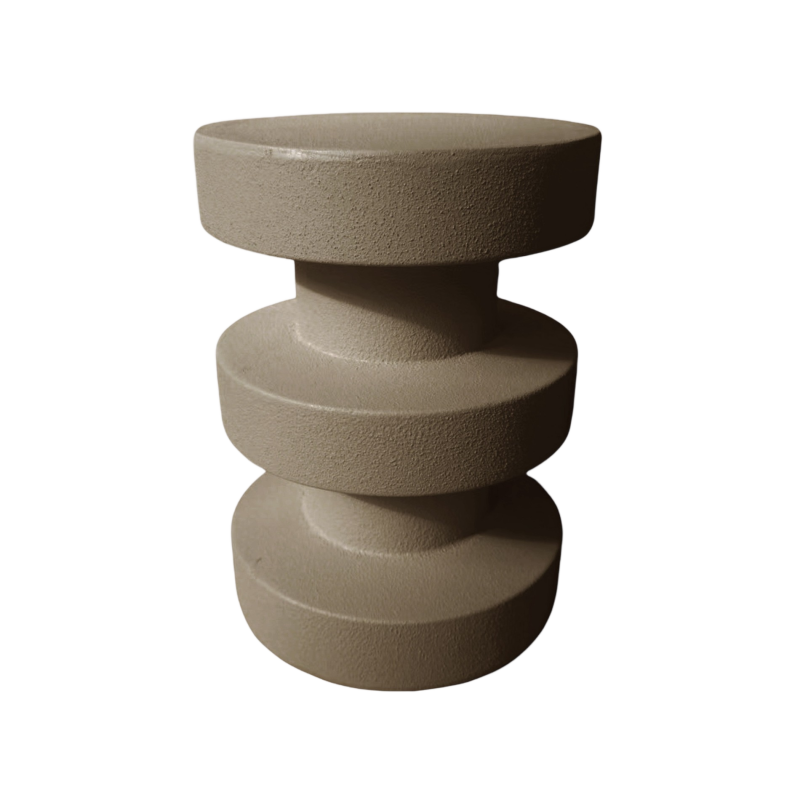 Couchtisch Rebecca Mobili Sorel 45x33x33 cm MGO Mokka Modern