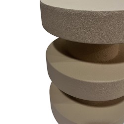 Couchtisch Rebecca Mobili Sorel 45x33x33 cm MGO Mokka Modern