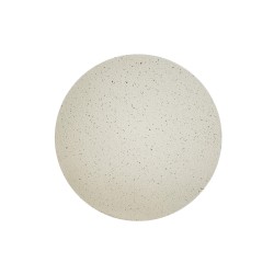 Bijzettafel Rebecca Mobili Kavos 45x33x33 cm MGO Wit Zwart Modern